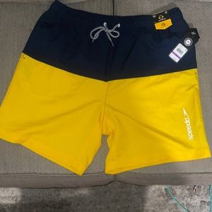 Brand new Speedo swim trunks - men